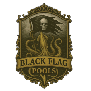Black Flag Pools logo