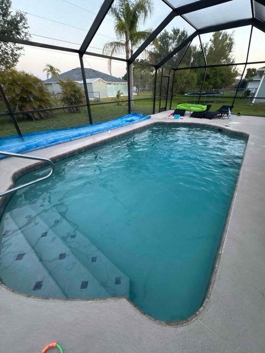 Vacation rental pool maintained by Black Flag Pools